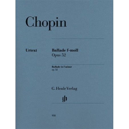BALLADE F-MOLL OP.52