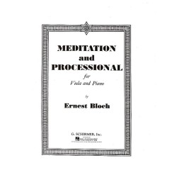 MEDITATION AND PROCESSIONAL