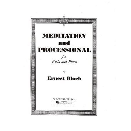 MEDITATION AND PROCESSIONAL