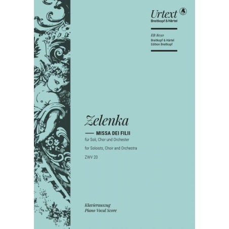 MISSA DEI FILII ZWV.20