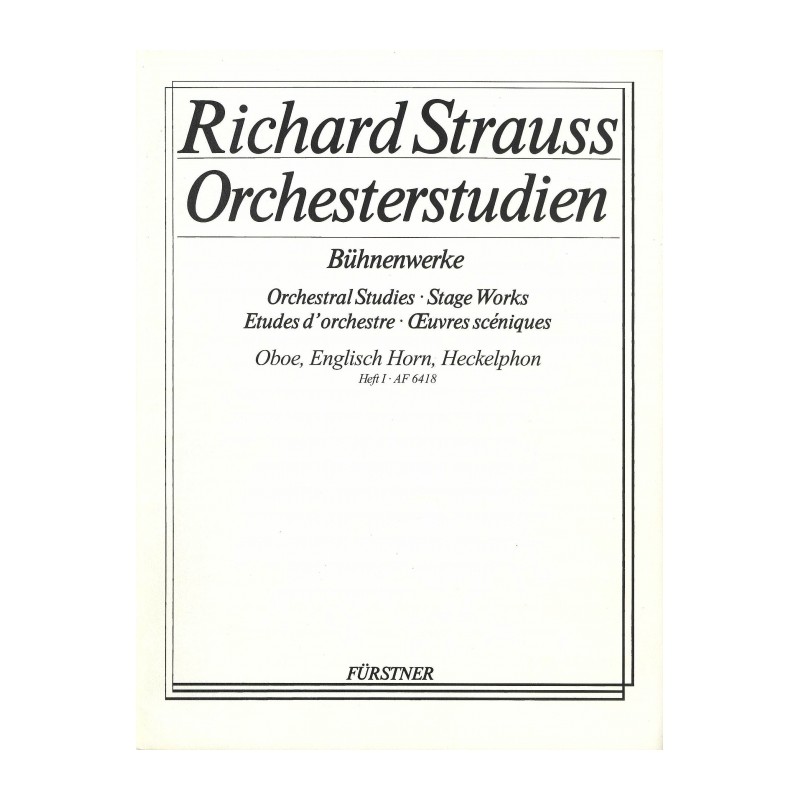 ORCHESTERSTUDIEN 1