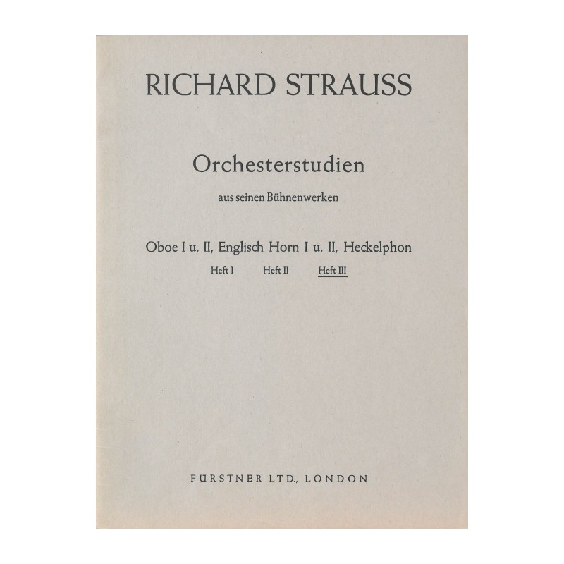 ORCHESTERSTUDIEN 3