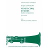 25 ETUDES FACILES ET PROGRESSIVES
