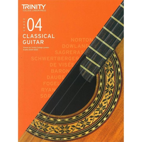 Classical Guitar Exam Pieces 2020-2023 Grade 4