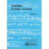 CANONS D'AHIR I D'AVUI VOL.1