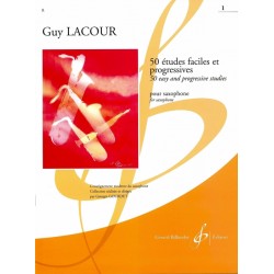 50 ETUDES FACILES ET PROGRESSIVES VOL.1