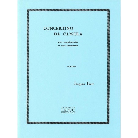 CONCERTINO CAMERA