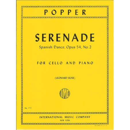 Serenade. Spanish Dance op.54/2