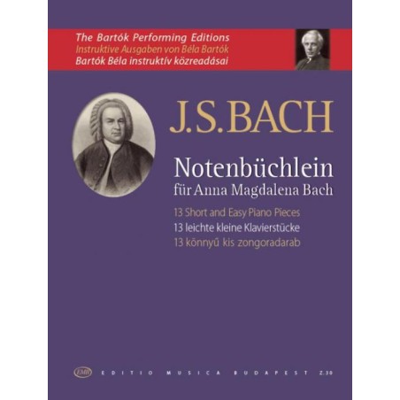 NOTENBUCHLEIN FUR ANNA MAGDALENA BACH (13 PIECES)