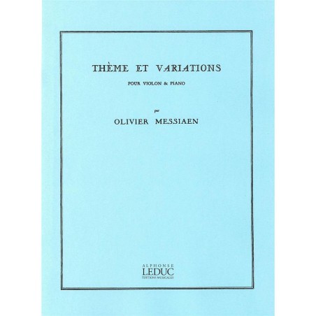 THEME ET VARIATIONS