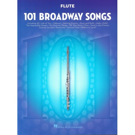 101 BROADWAY SONGS FOR FLUTE