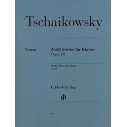 12 Stücke fur Klavier op.40