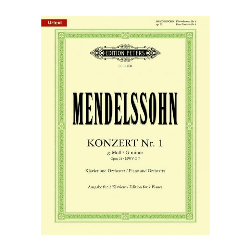 KONZERT 1 G-MOLL OP.25