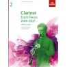 CLARINET EXAM PIECES 2018-2021 GRADE 2
