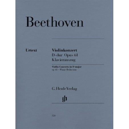 KONZERT FÜR VIOLIN D DUR OP 61