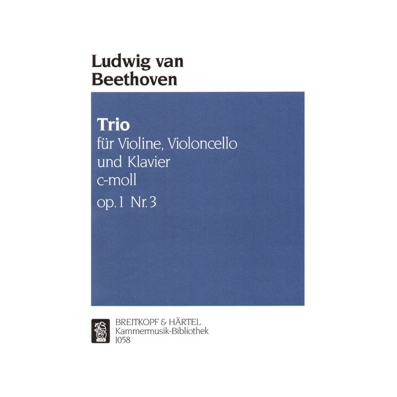 TRIO C MOLL OP 1/3