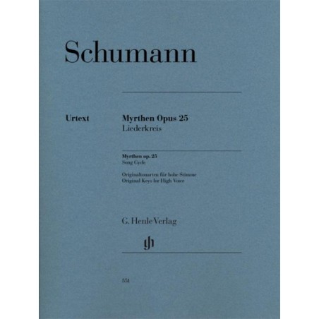 MYRTHEN OP.25 (LIEDERKREIS) (HIGH)