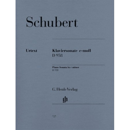 KLAVIERSONATE C MOLL D 958