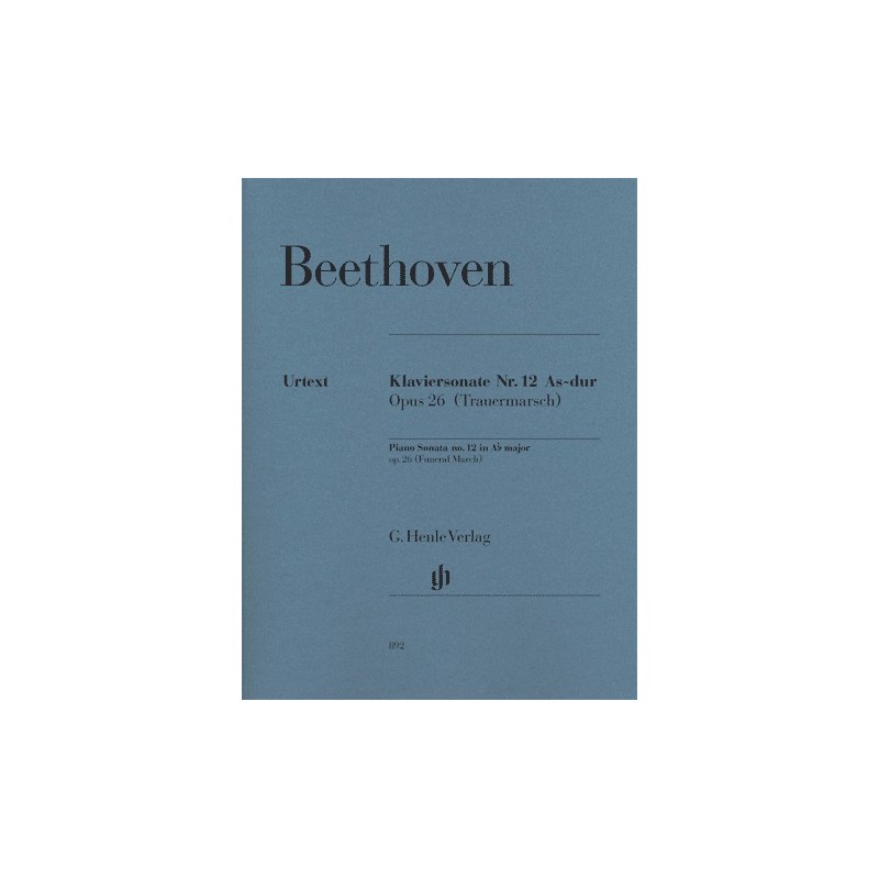 KLAVIERSONATE 12 AS-DUR OP.26 (TRAUERMARSCH)
