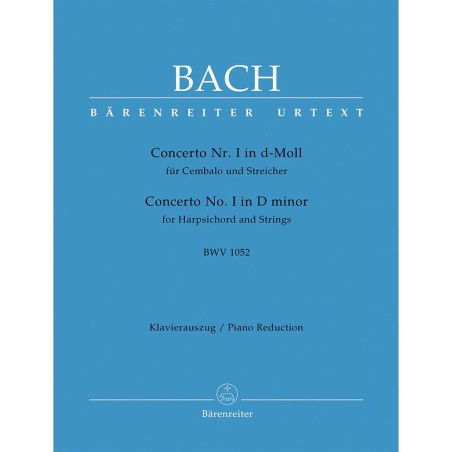 CONCERTO 1 D-MOLL BWV 1052