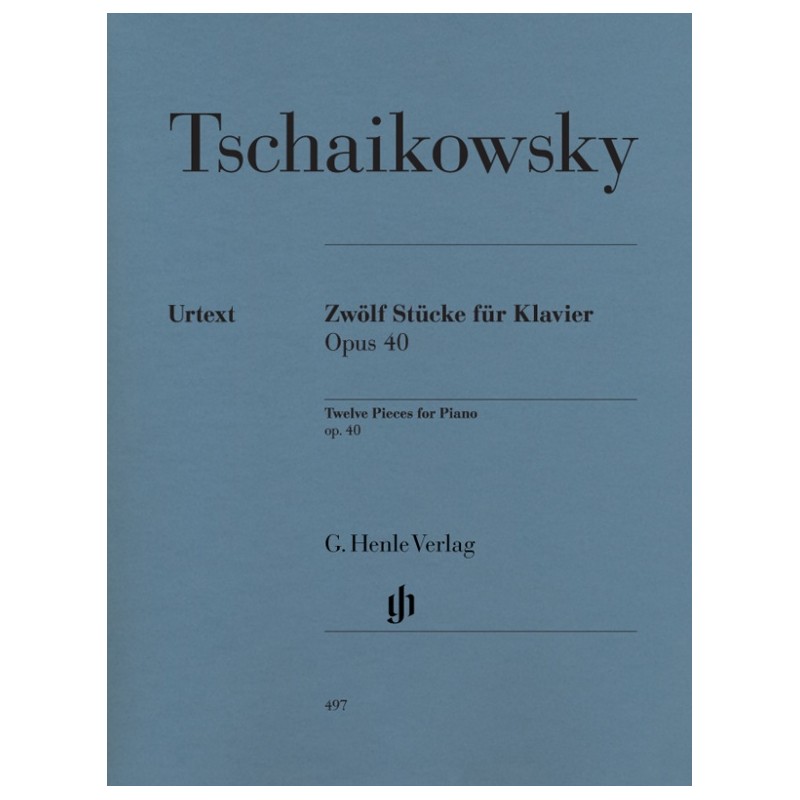 12 Stücke fur Klavier op.40