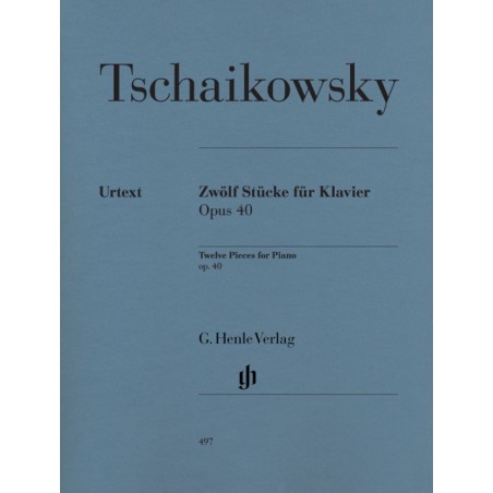 12 Stücke fur Klavier op.40