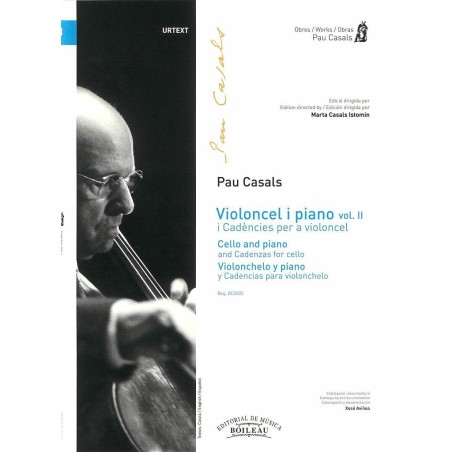VIOLONCEL I PIANO VOL.II I CADENCIES PER VIOLONCEL