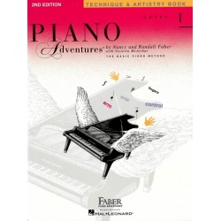 PIANO ADVENTURES TECHNIQUE&ARTISTRY BOOK LEVEL 1