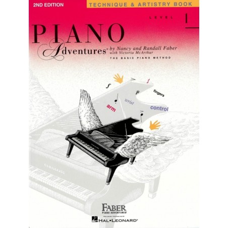 PIANO ADVENTURES TECHNIQUE&ARTISTRY BOOK LEVEL 1
