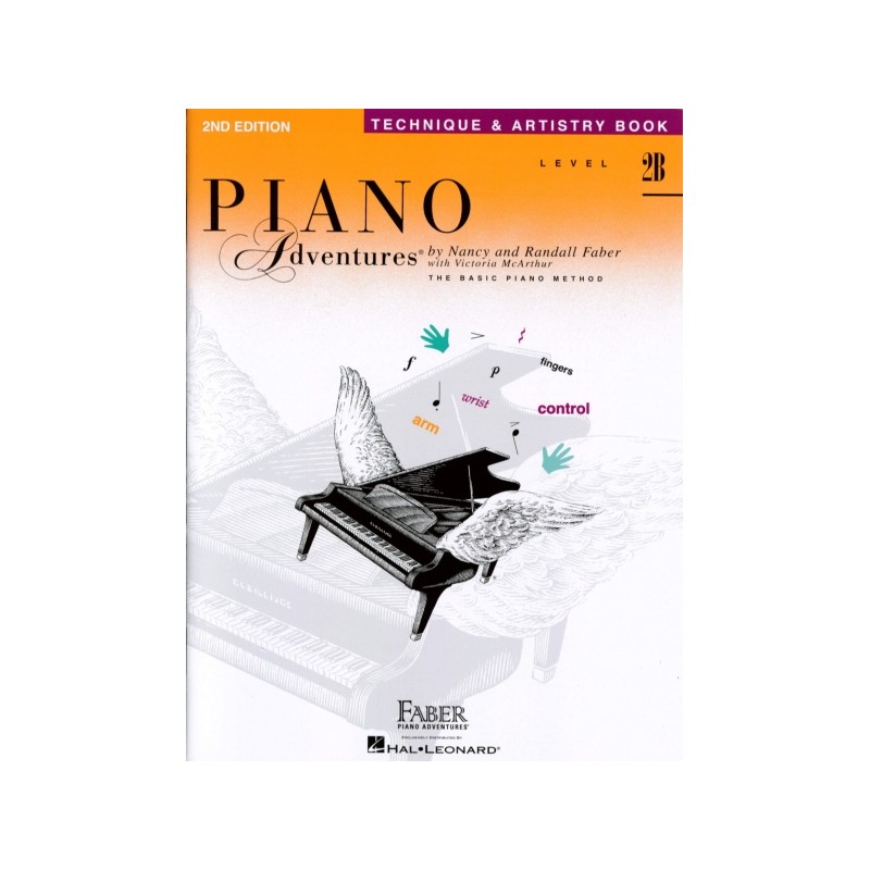 PIANO ADVENTURES TECHNIQUE&ARTISTRY BOOK LEVEL 2B