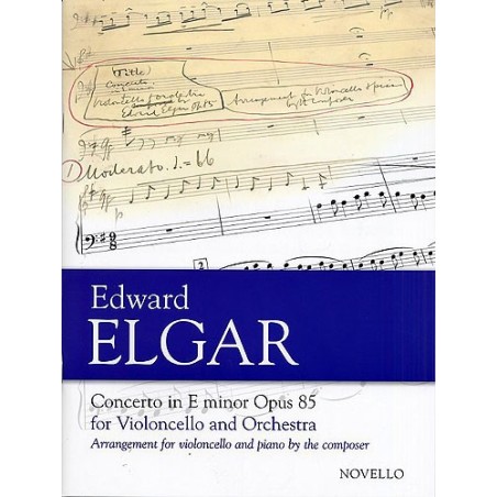 CONCERTO E MINOR OP.85