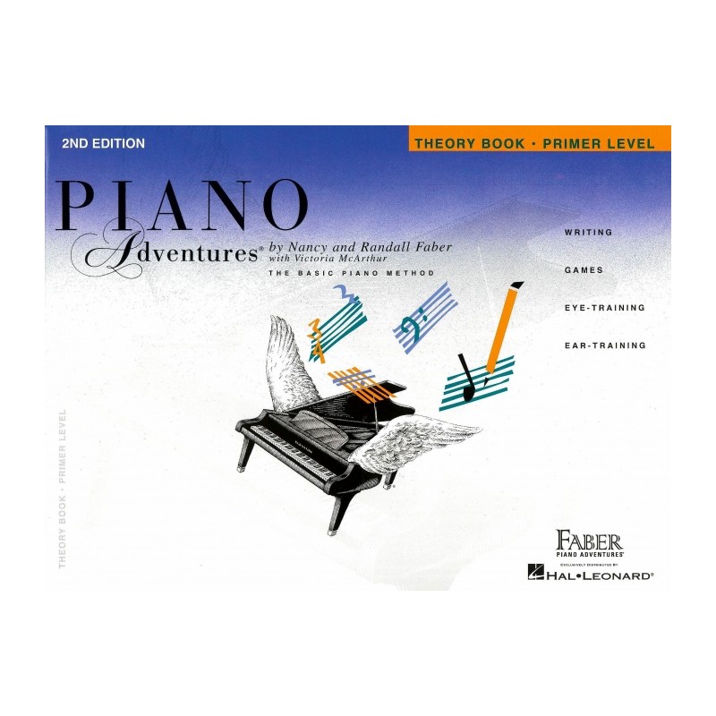 PIANO ADVENTURES THEORY BOOK PRIMER LEVEL