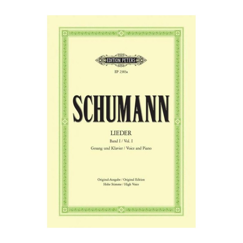 LIEDER 1 (HIGH VOICE)