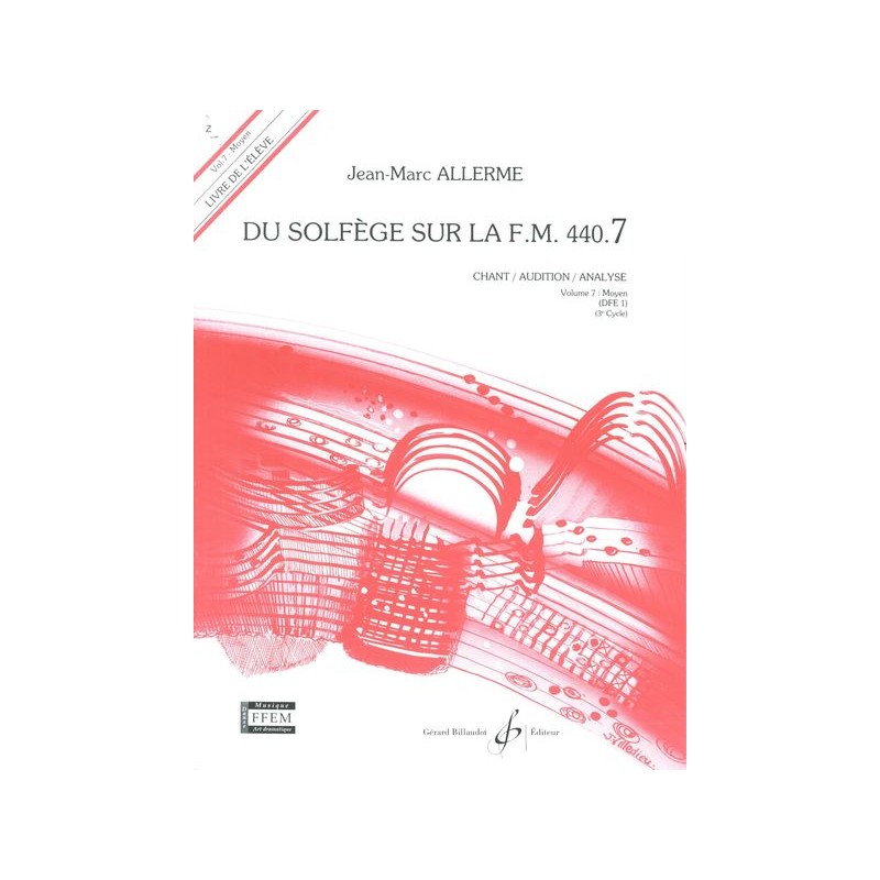 DU SOLFEGE SUR LA FM.440.7 (CHANT/AUDITION/ANALYSE)