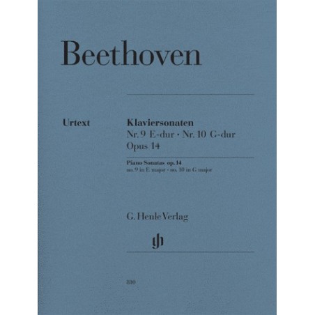 2 KLAVIERSONATEN OP.14 E-DUR&G-DUR