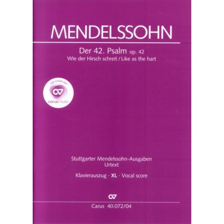 DER 42. PSALM OP.42 (WIE DER HIRSCH SCHREIT)