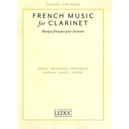 French Music for Clarinet