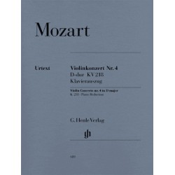 VIOLINKONZERT 4 D DUR KV 218
