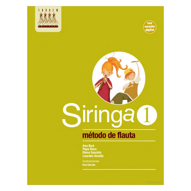 Siringa 1. Metodo de flauta