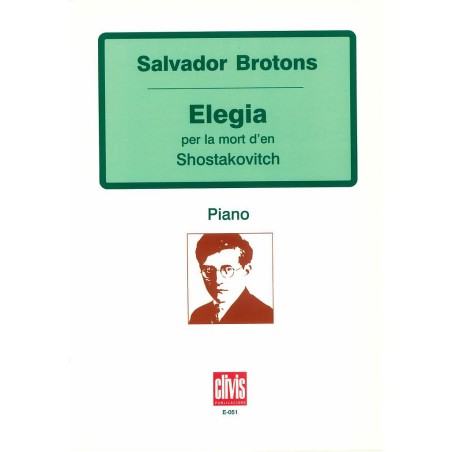 ELEGIA PER LA MORT D'EN SHOSTAKOVITCH