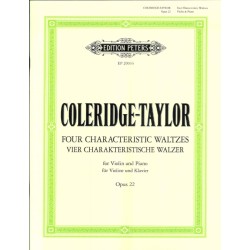 Four Characteristic Waltzes op.22