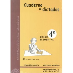 CUADERNO DE DICTADOS 4º GRADO ELEMENTAL