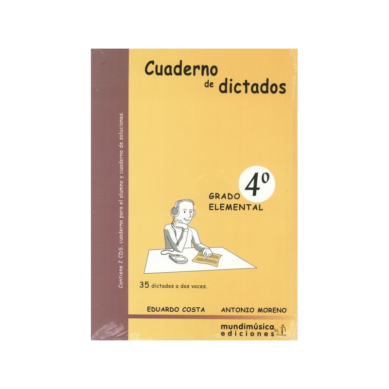 CUADERNO DE DICTADOS 4º GRADO ELEMENTAL