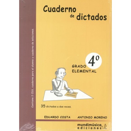 CUADERNO DE DICTADOS 4º GRADO ELEMENTAL