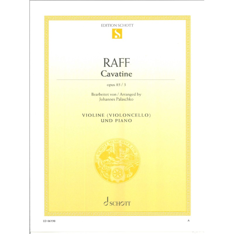 Cavatine op.85/3