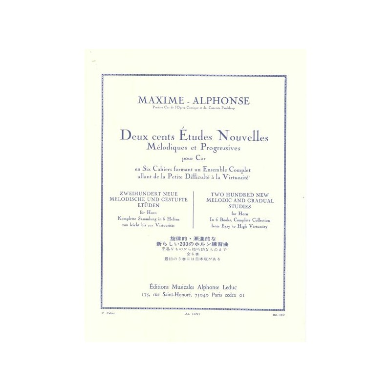 200 ETUDES NOUVELLES 3