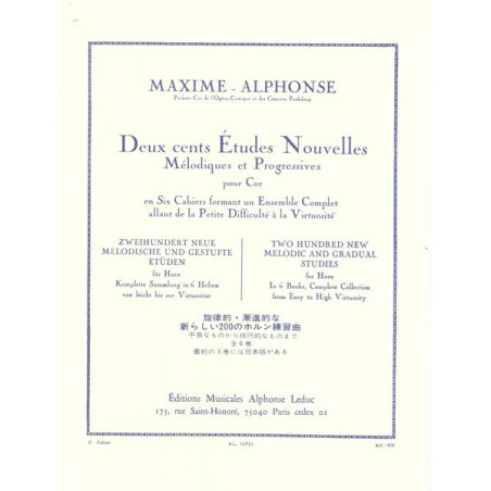 200 ETUDES NOUVELLES 3