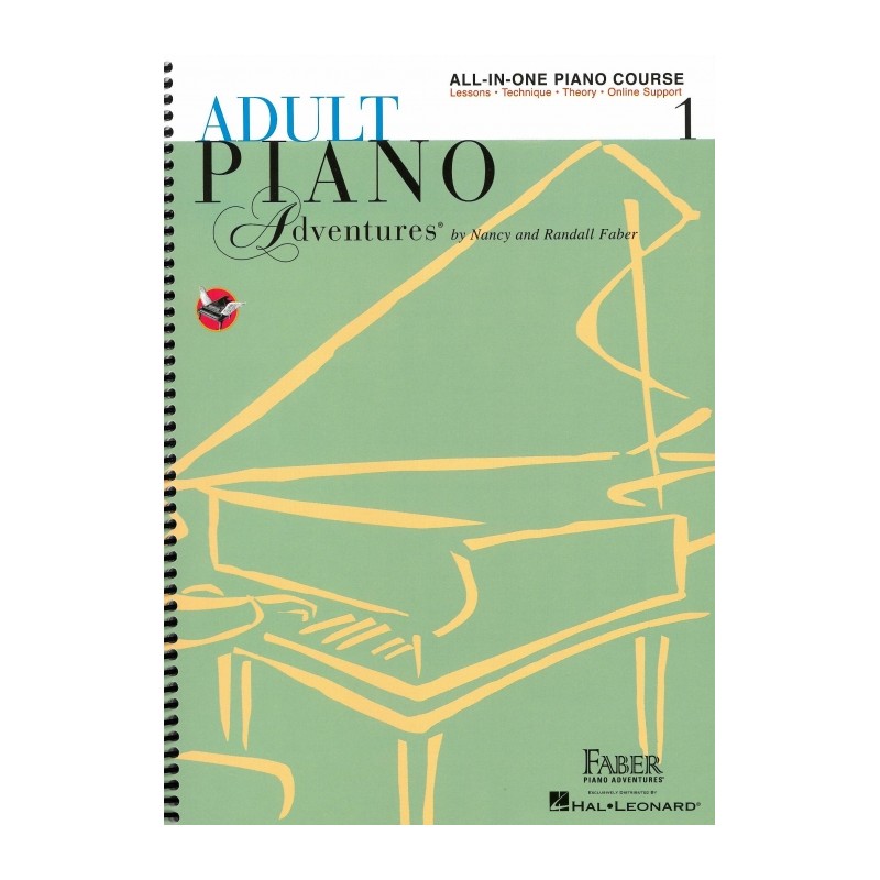 ADULT PIANO ADVENTURES ALL-IN-ONE LESSON BOOK 1