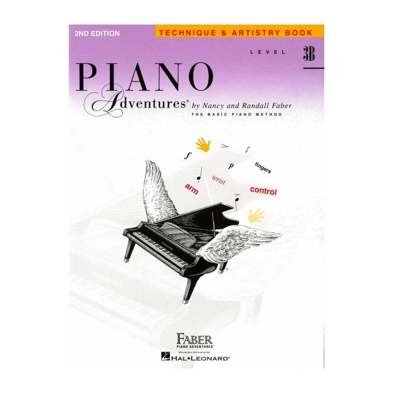 PIANO ADVENTURES TECHNIQUE&ARTISTRY BOOK LEVEL 3B