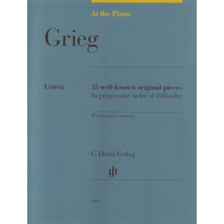 AT THE PIANO. 15 WELL-KNOWN ORIGINAL PIECES